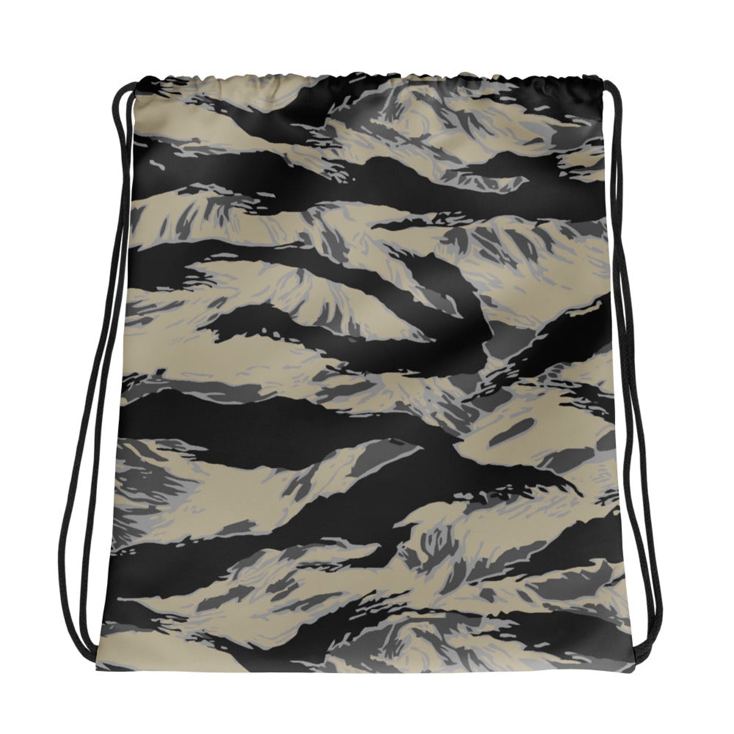 American Tiger Stripe Urban Rubble CAMO Drawstring Bag - Bags