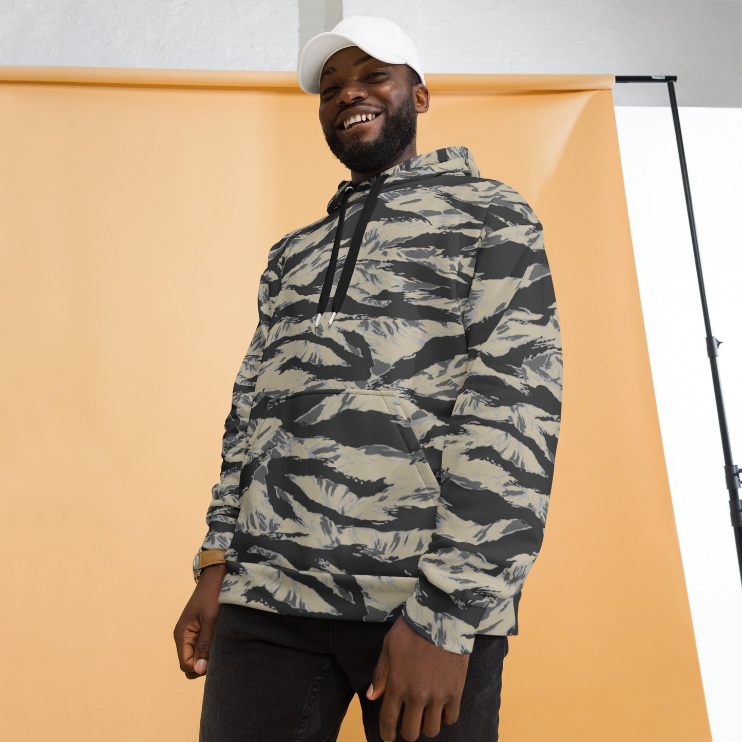 American Tiger Stripe Urban Rubble CAMO Unisex Hoodie