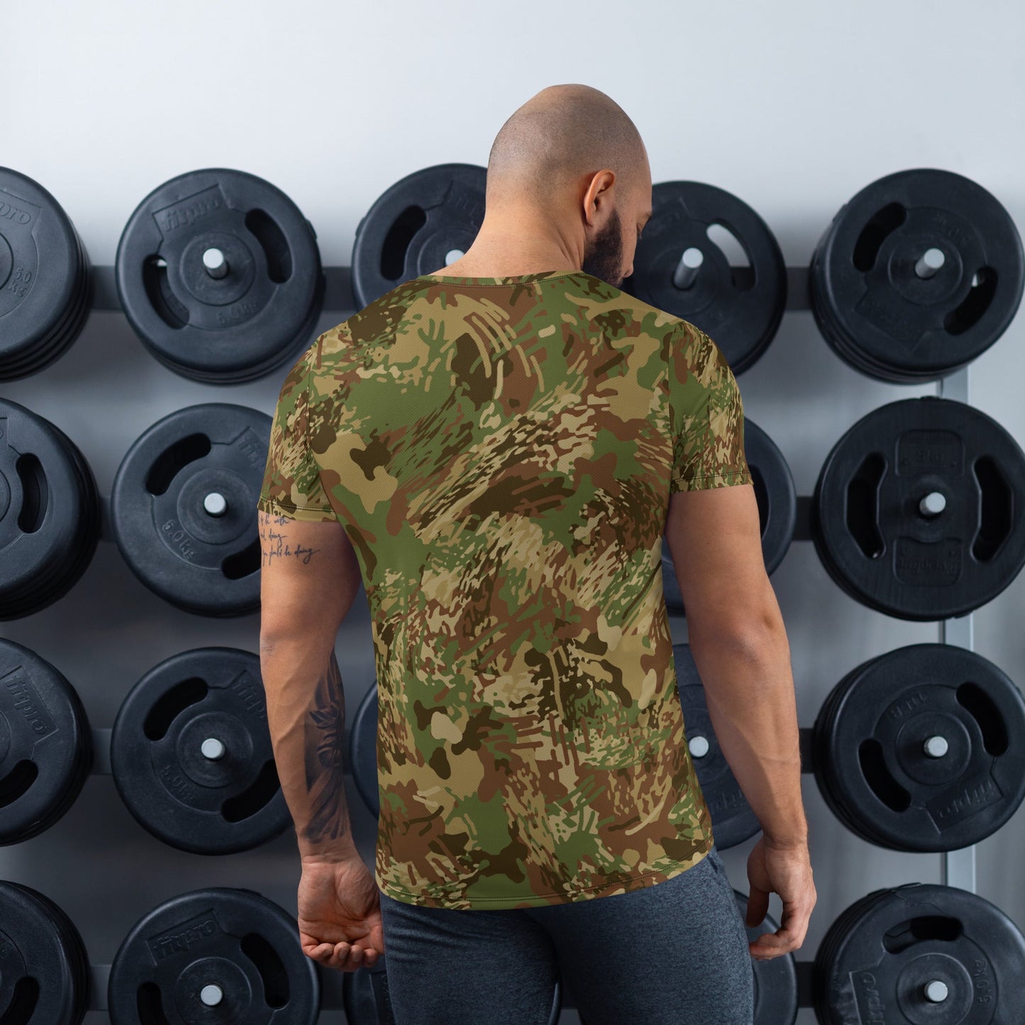 Anti-poaching CAMO Mens Athletic T-shirt - T-Shirts