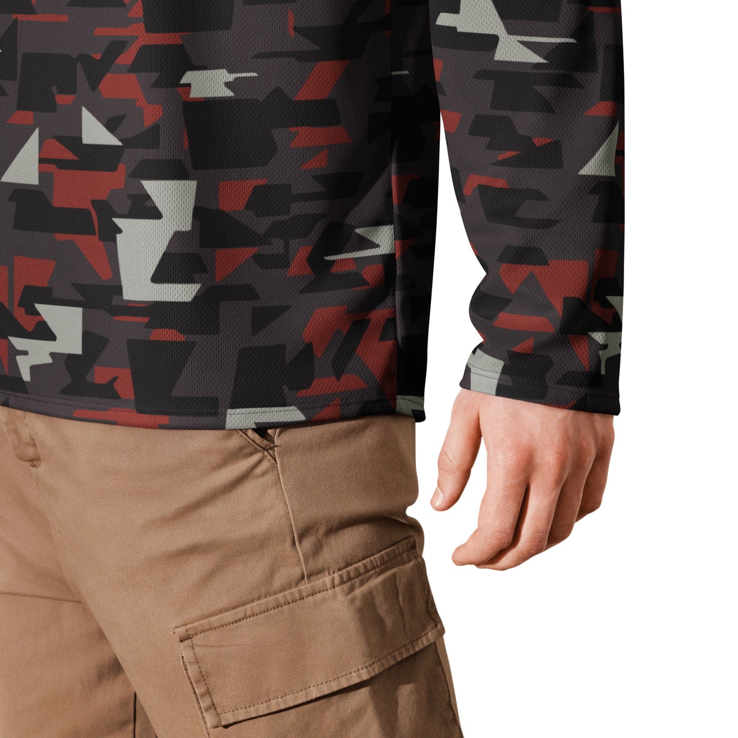 Arkham Knight Militia Batman Movie CAMO hockey fan jersey - Hockey Jerseys