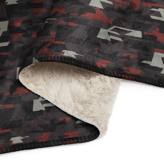 Arkham Knight Militia Batman Movie CAMO Sherpa blanket - Blankets