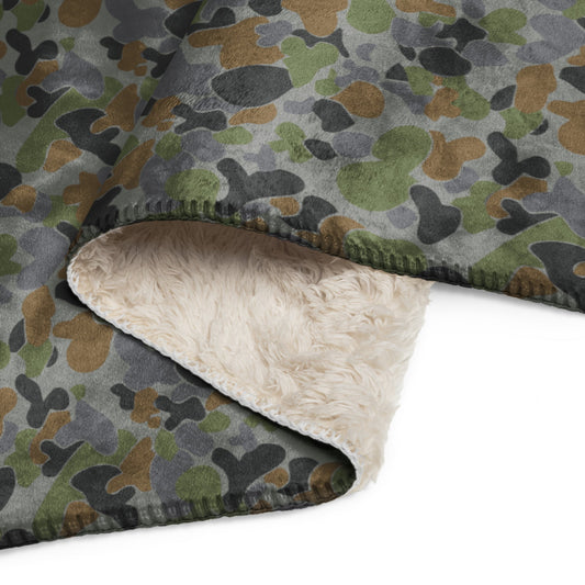 Australian AUSCAM Air Force Disruptive Pattern Uniform (AFDPU) CAMO Sherpa blanket - Blankets
