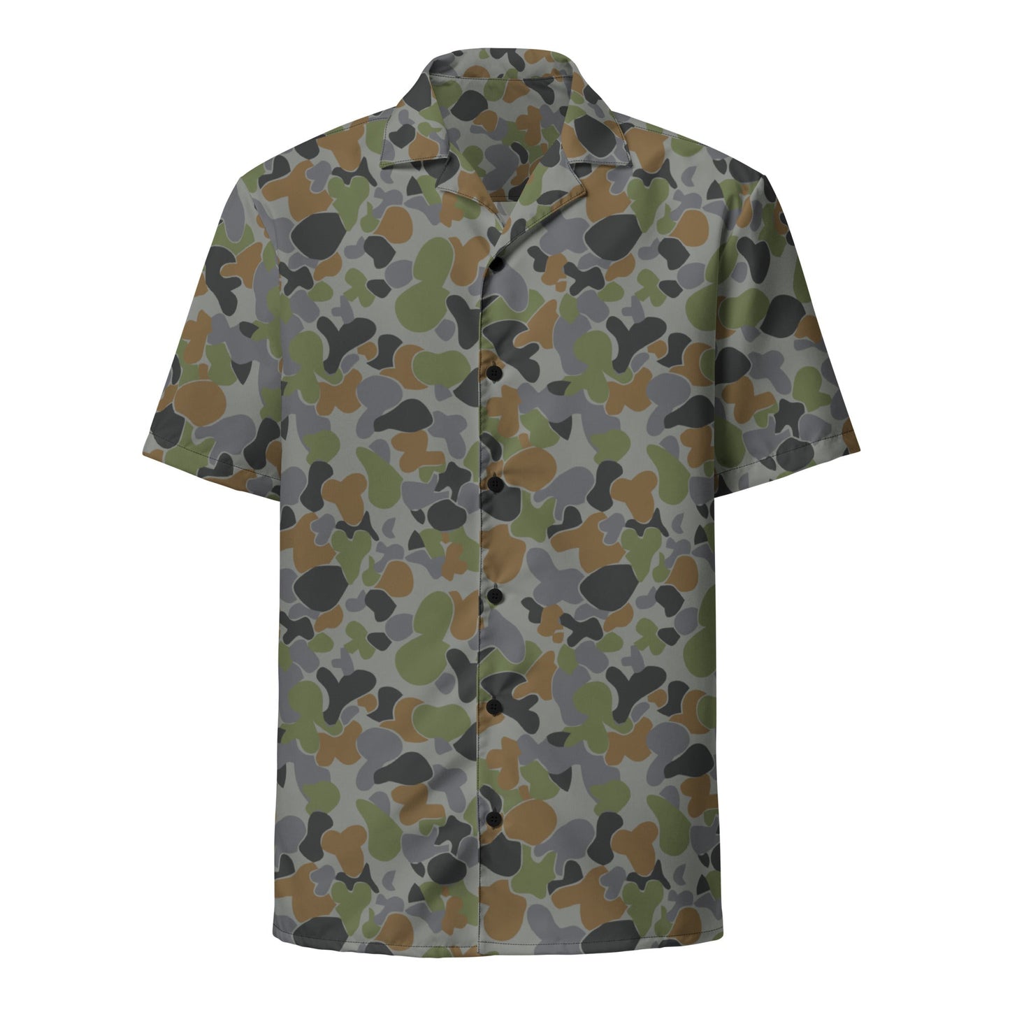 Australian AUSCAM Air Force Disruptive Pattern Uniform (AFDPU) CAMO Unisex button shirt - Button Shirts