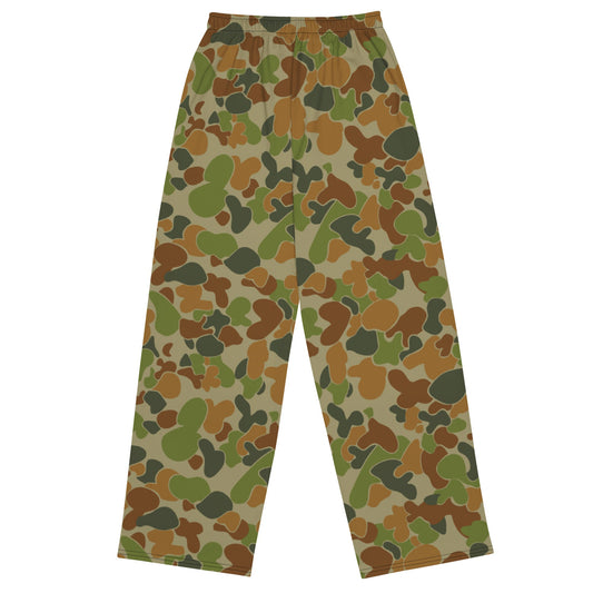 Australian AUSCAM Disruptive Pattern Camouflage Uniform (DPCU) CAMO unisex wide-leg pants - Unisex Wide-Leg Pants