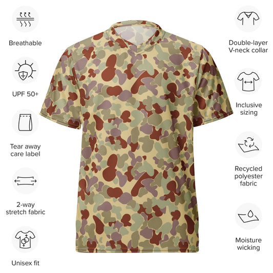 Australian AUSCAM Disruptive Pattern Desert Uniform (DPDU) MK2 CAMO unisex sports jersey - Sports Jerseys