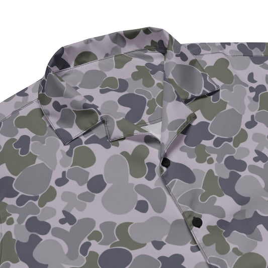 Australian AUSCAM Disruptive Pattern Navy Uniform (DPNU) CAMO Unisex button shirt - Button Shirts