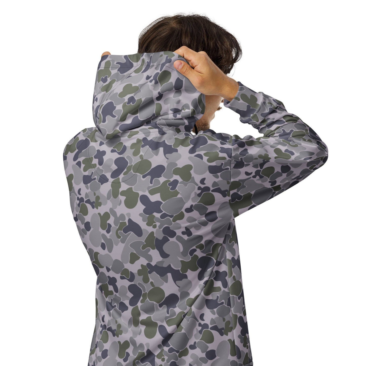 Australian AUSCAM Disruptive Pattern Navy Uniform (DPNU) CAMO Unisex zip hoodie - Zip Hoodies