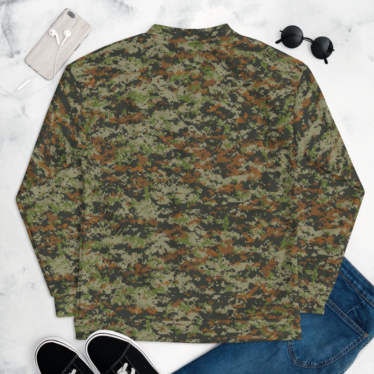 Australian AUSCAM DPCU Digital CAMO Unisex Bomber Jacket - Jackets