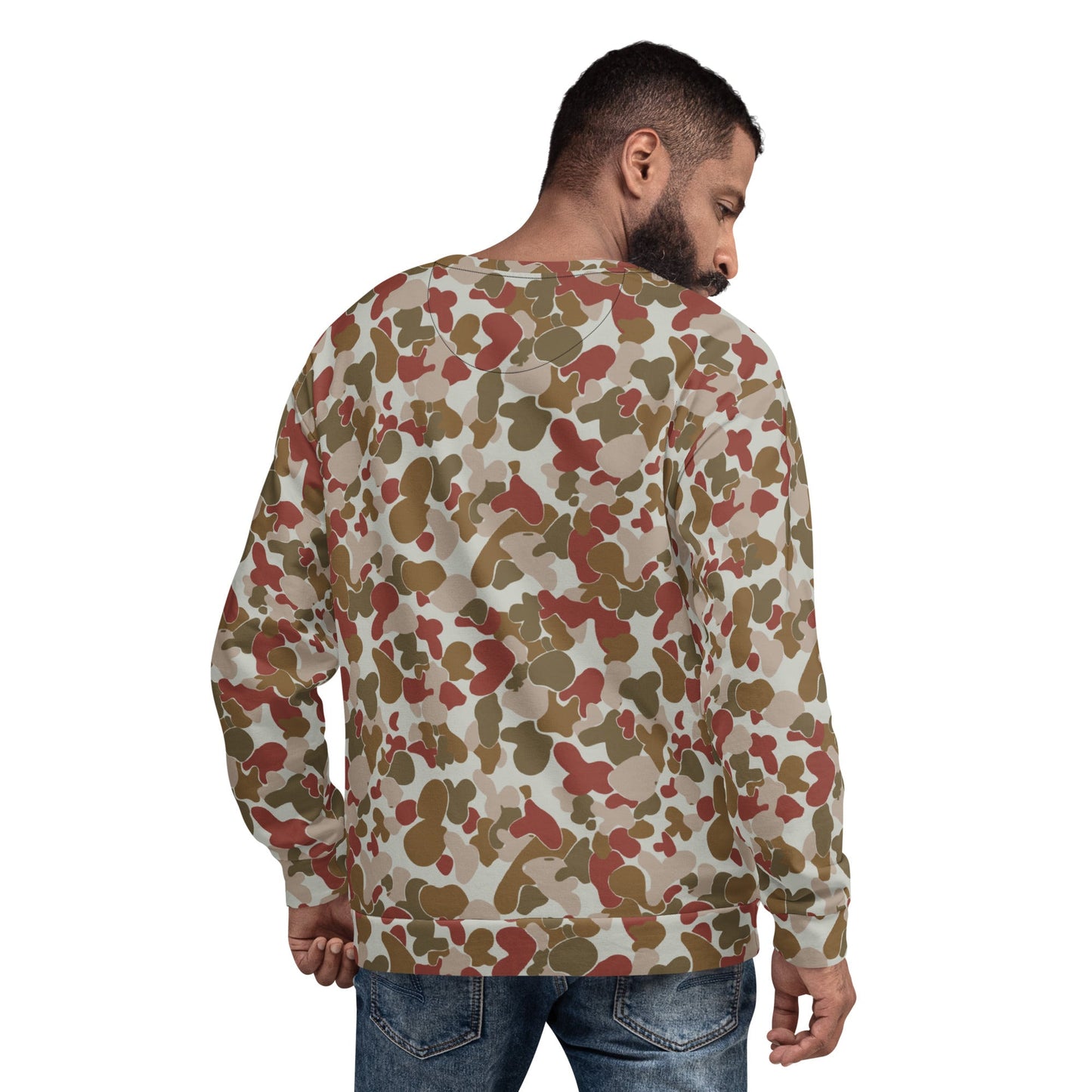 Australian AUSCAM OPFOR Disruptive Pattern Camouflage Uniform (DPCU) CAMO Unisex Sweatshirt - Sweatshirts