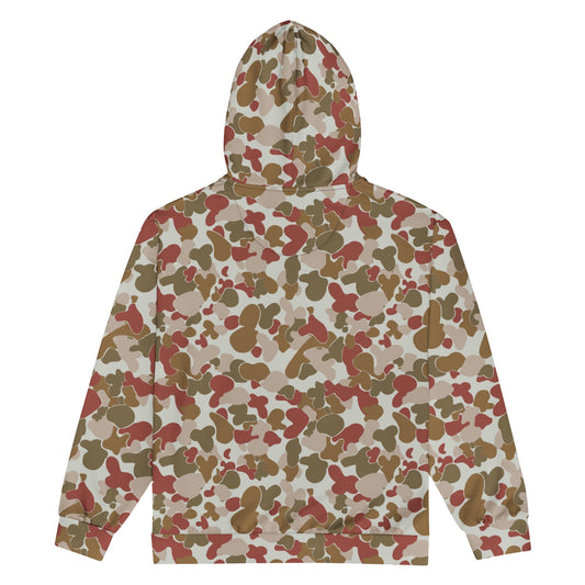 Australian AUSCAM OPFOR Disruptive Pattern Camouflage Uniform (DPCU) CAMO Unisex zip hoodie - Zip Hoodies