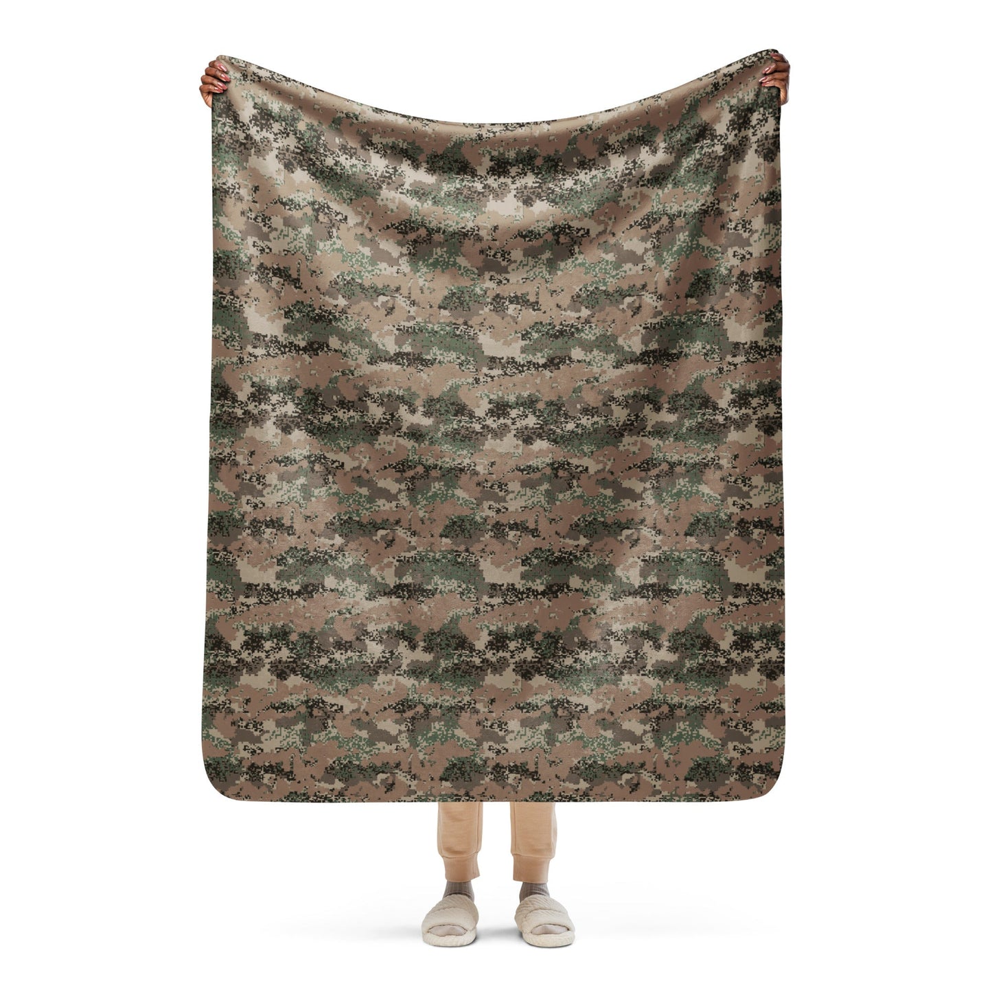 Austrian Digital Jagdkommando CAMO Sherpa blanket - 50″×60″ - Blankets