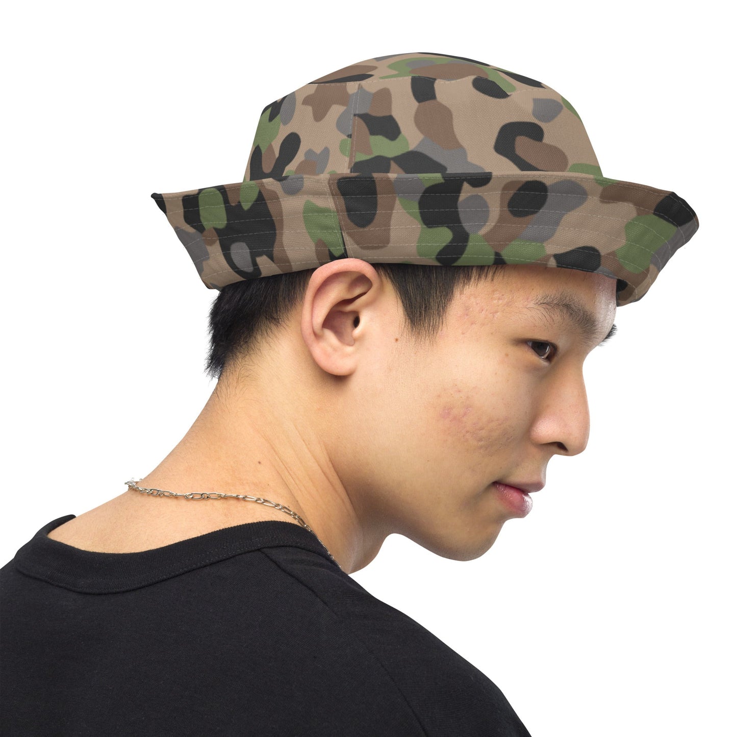 Austrian Pea Dot Erbsenmuster K4 CAMO Reversible bucket hat - Bucket Hats