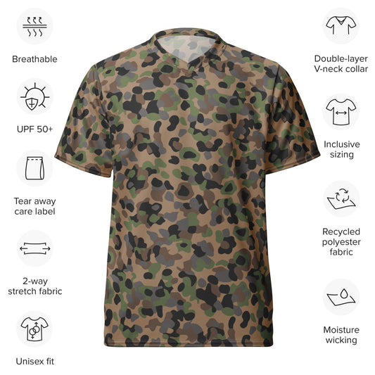Austrian Pea Dot Erbsenmuster K4 CAMO unisex sports jersey - Sports Jerseys