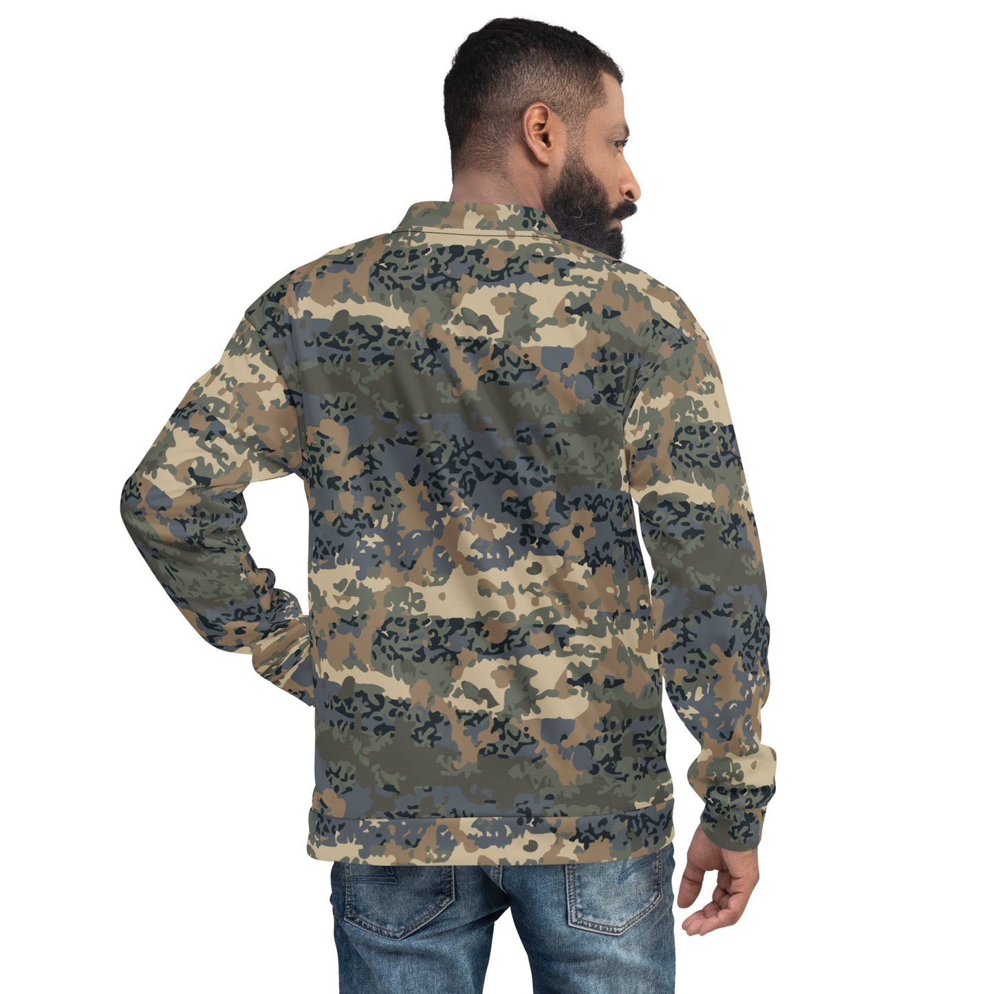 Austrian Tarnanzug CAMO Unisex Bomber Jacket - Jackets