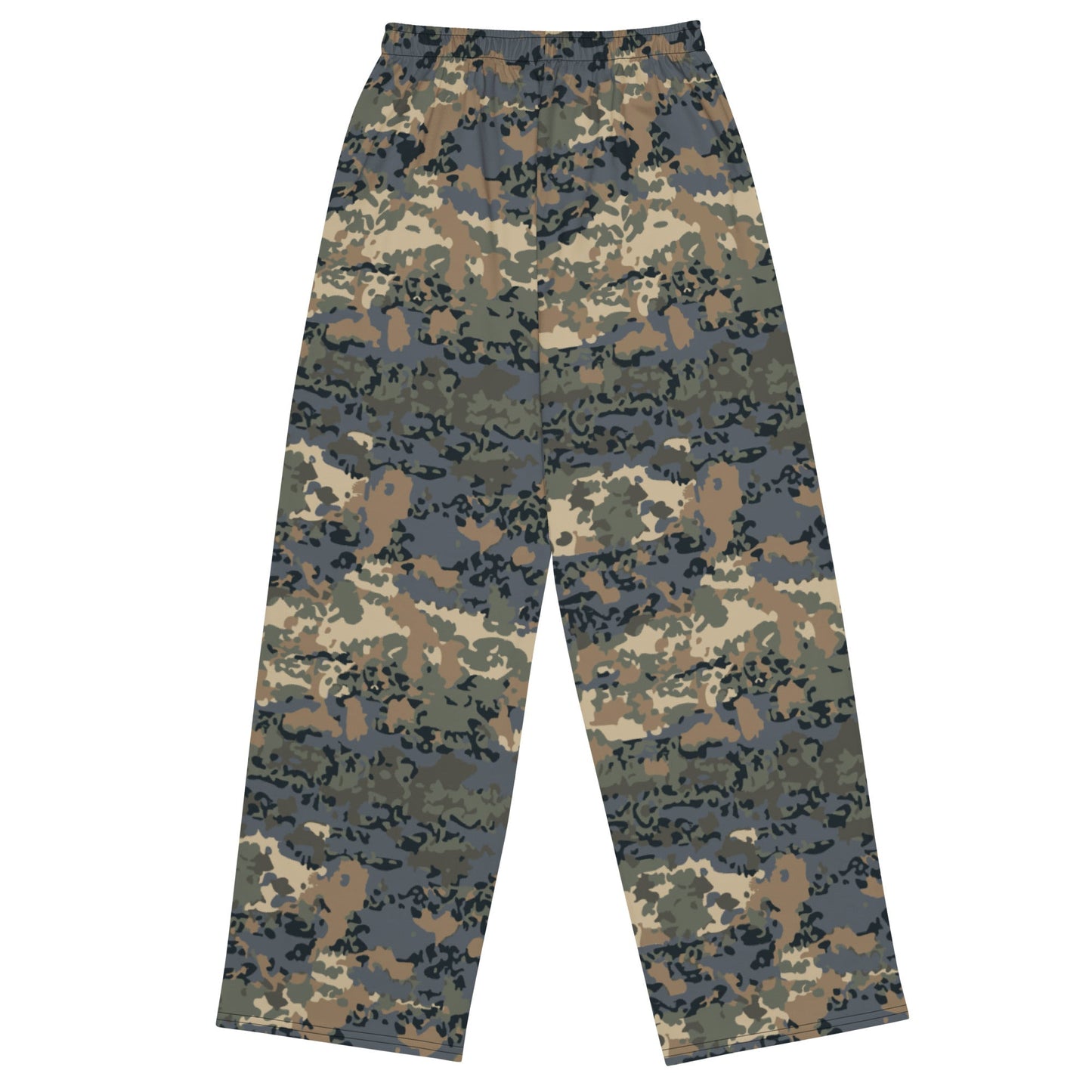 Austrian Tarnanzug CAMO unisex wide leg pants Wide Pants
