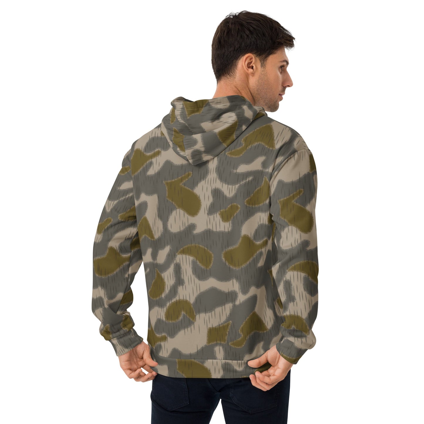 Austrian Zeltbahn Sumpfmuster Marsh CAMO Unisex Hoodie - Hoodies