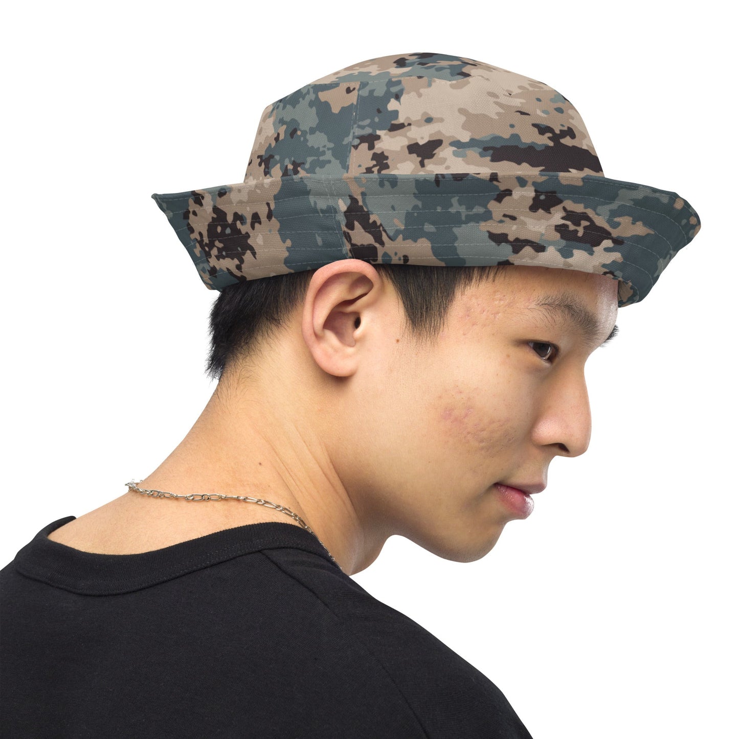 Azerbaijan M2024 CAMO Reversible Bucket Hat