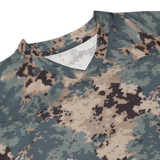 Azerbaijan M2024 CAMO Unisex Hockey Fan Jersey