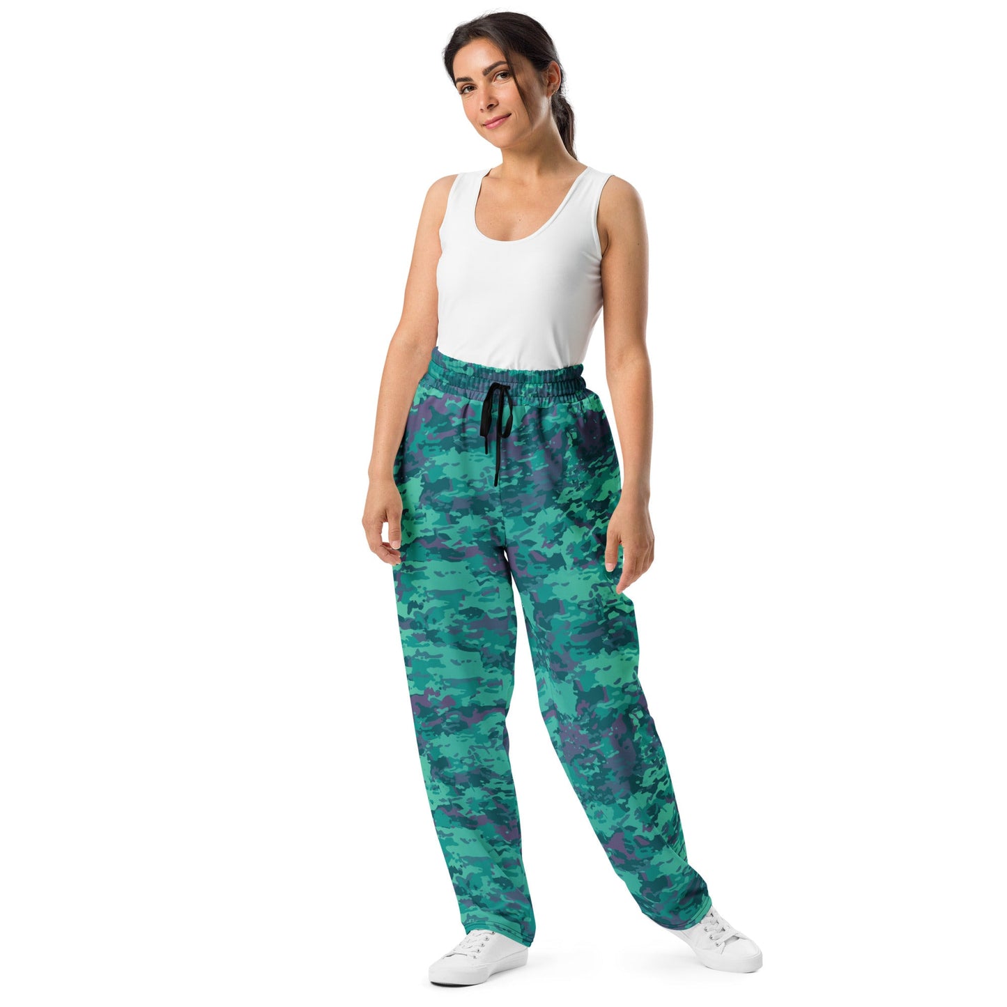 Baja Blast CAMO Unisex Wide-Leg Joggers