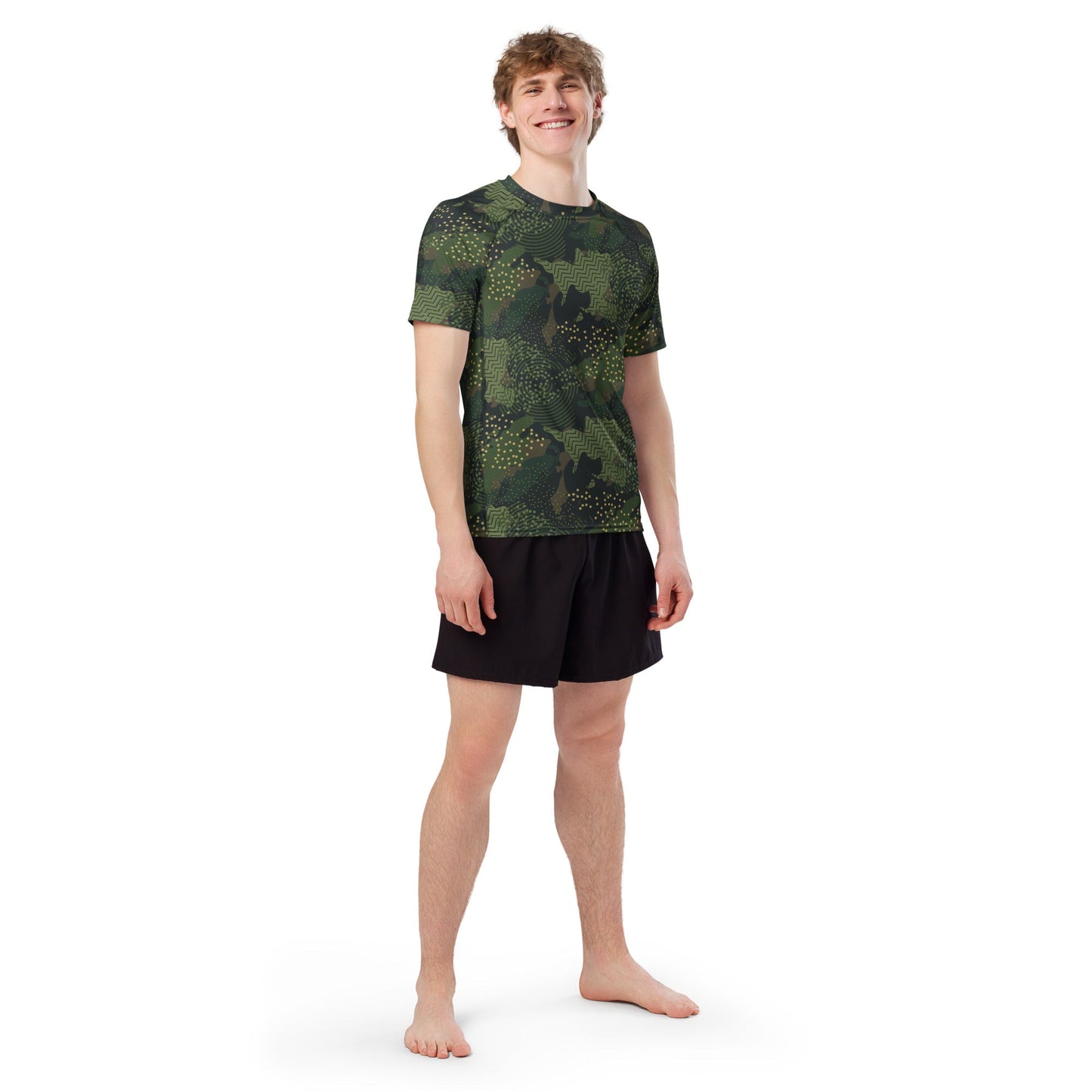 Barracuda Recon CAMO Mens Short-Sleeve Rash Guard - Short-sleeve Guards