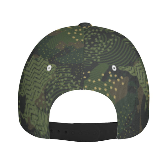 Barracuda Recon CAMO Snapback Ball Cap - U / White