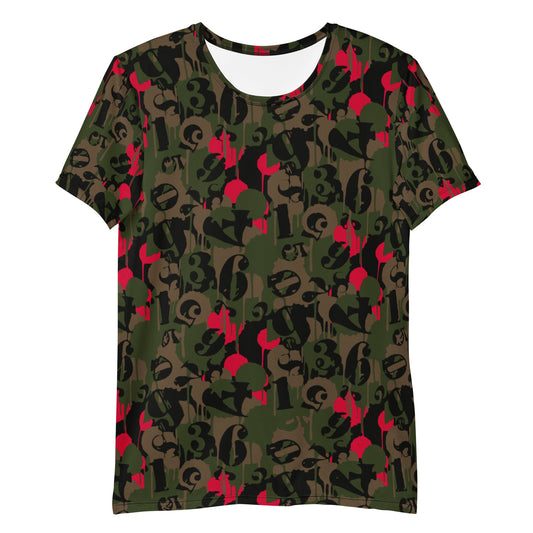 Battle Royale 2 CAMO Mens athletic t-shirt - Athletic T-Shirts