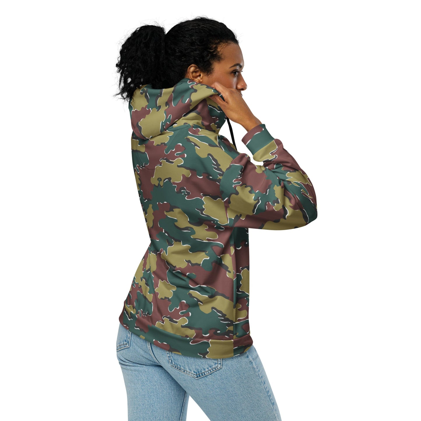 Belgian Jigsaw Autumn CAMO Unisex zip hoodie - Zip Hoodies