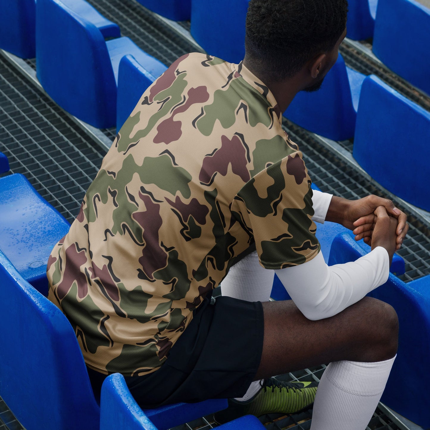 Belgian Jigsaw Korps Mariniers CAMO unisex sports jersey Sports Jerseys