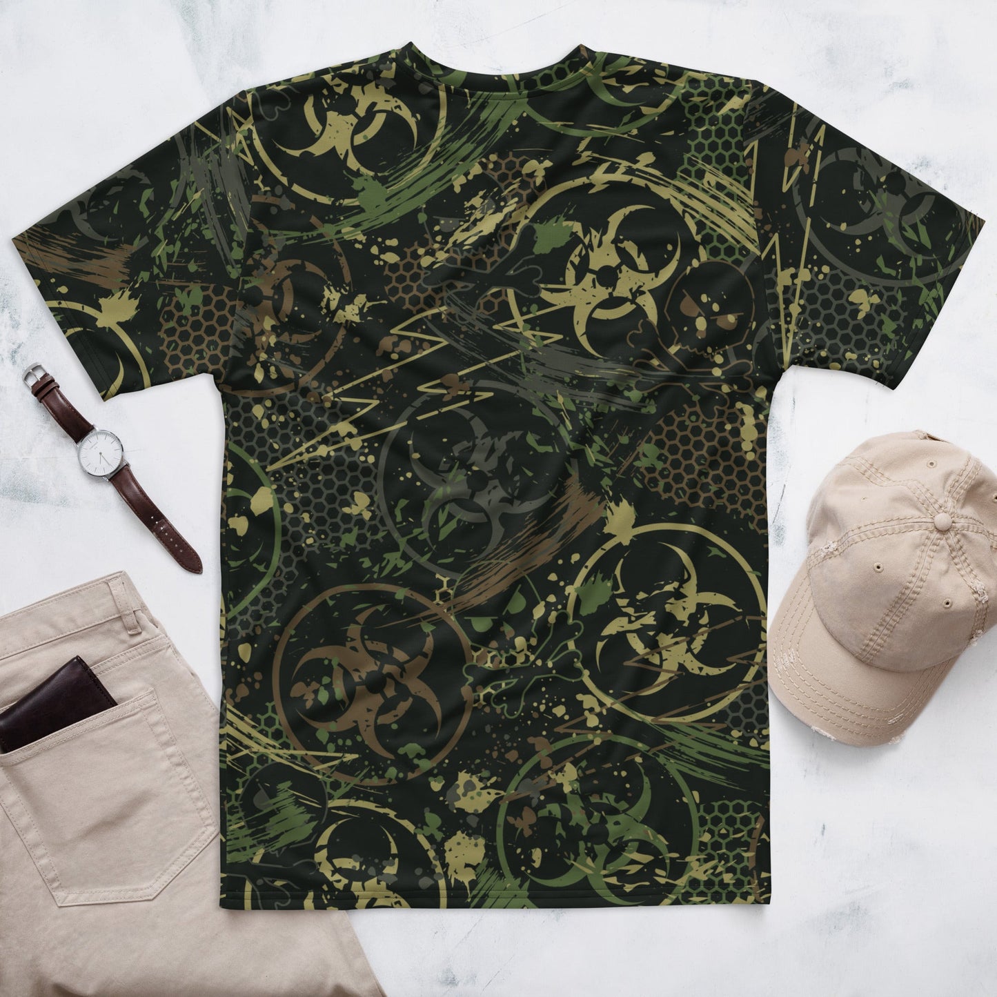 Biohazard Wasteland CAMO Mens t-shirt - T-Shirts