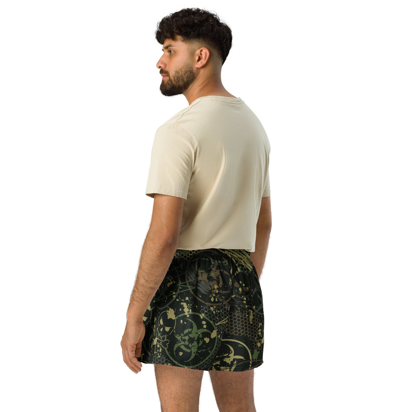 Biohazard Wasteland CAMO Unisex Athletic Shorts