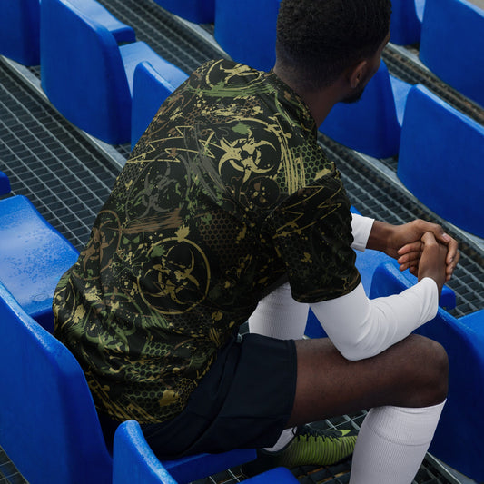 Biohazard Wasteland CAMO unisex sports jersey - Sports Jerseys