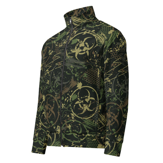 Biohazard Wasteland CAMO Unisex track jacket - Track Jackets