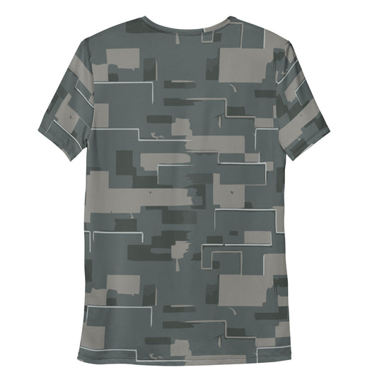 Black OPS Modern Warfare City Digital CAMO Mens athletic t-shirt - Athletic T-Shirts