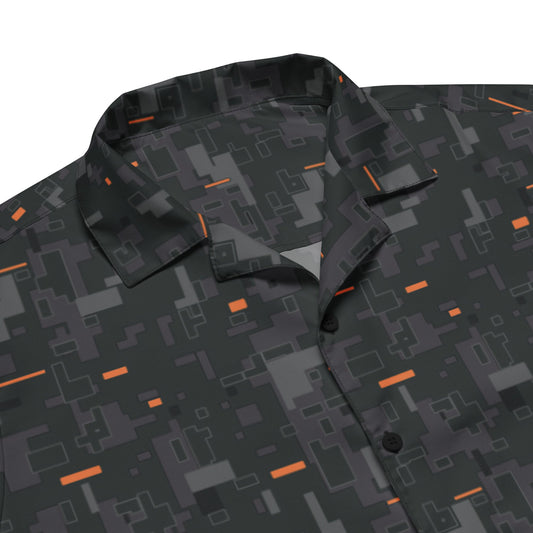 Black OPS CE Digital CAMO Unisex button shirt Button Shirts