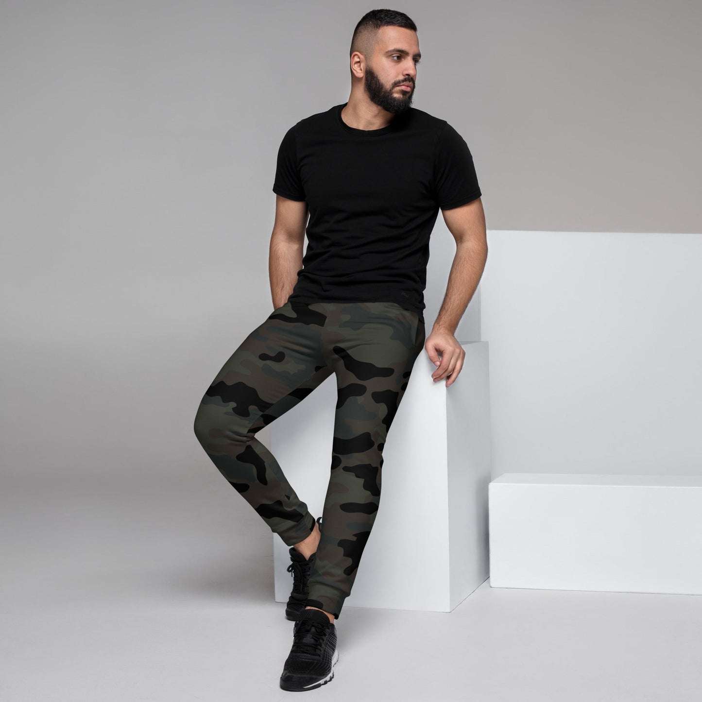 Black OPS Covert CAMO Mens Joggers