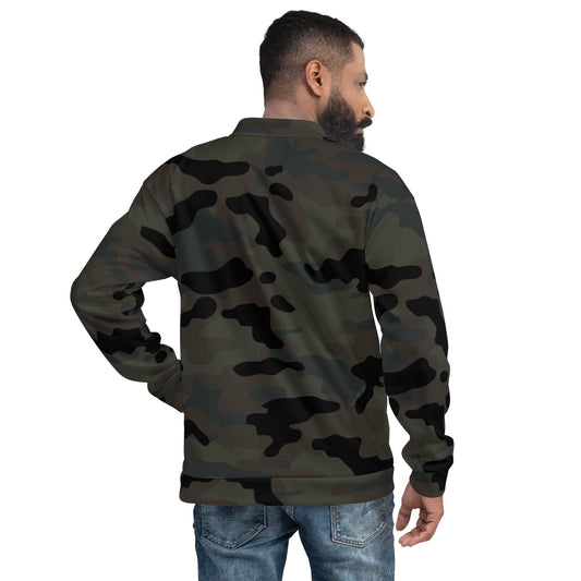 Black OPS Covert CAMO Unisex Bomber Jacket - Jackets