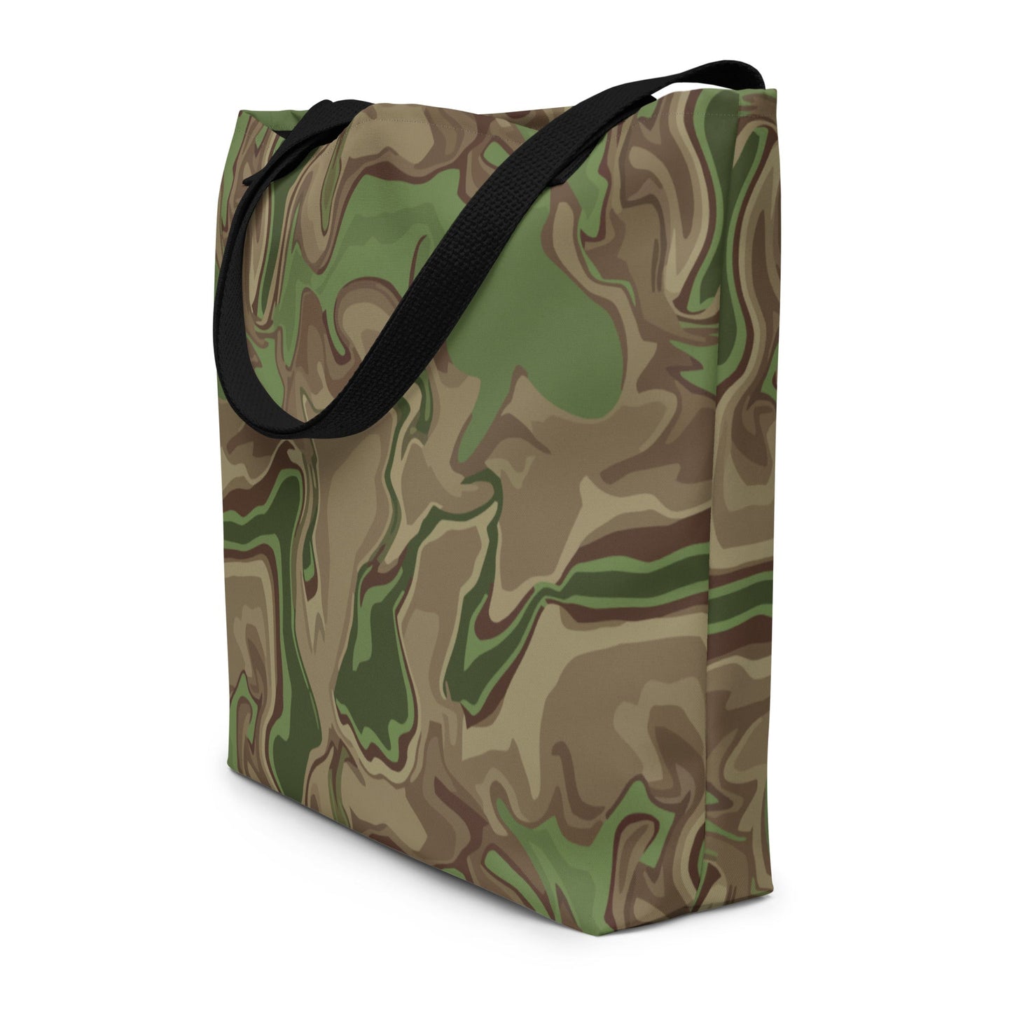 Black OPS Sludgeflow Morphic CAMO Large Tote Bag - Bags