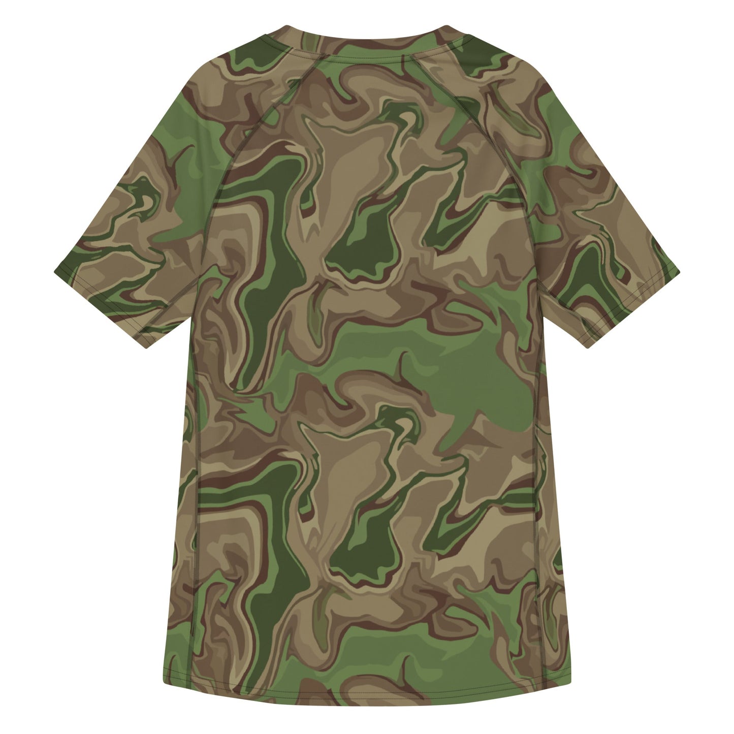 Black OPS Sludgeflow Morphic CAMO Mens Short-Sleeve Rash Guard - Short-sleeve Guards
