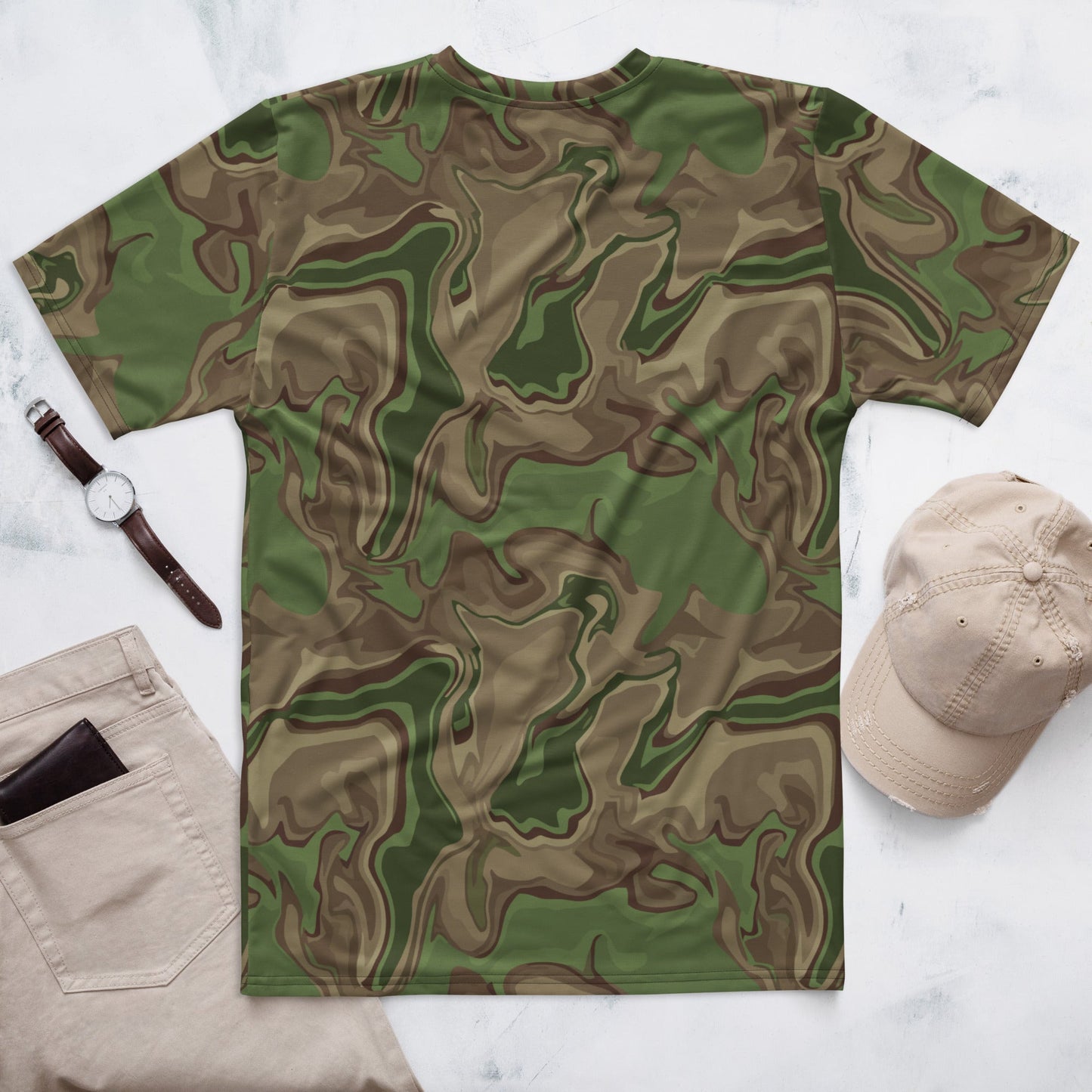 Black OPS Sludgeflow Morphic CAMO Mens t-shirt - T-Shirts