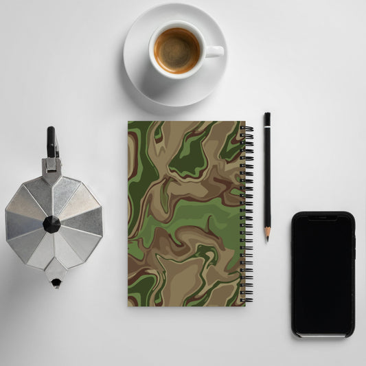 Black OPS Sludgeflow Morphic CAMO Spiral notebook - Notebooks