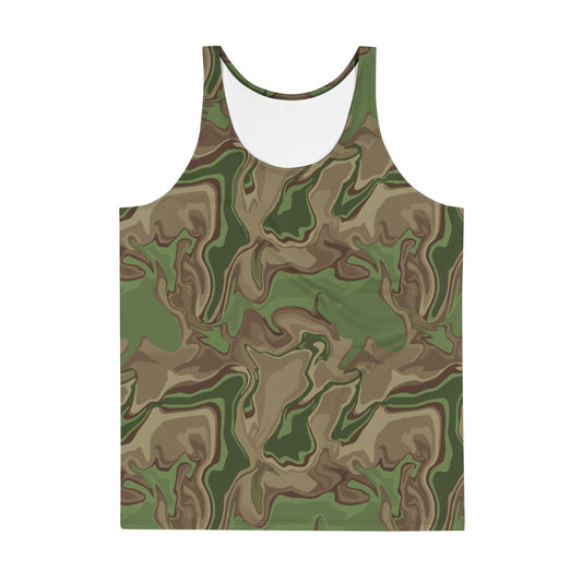 Black OPS Sludgeflow Morphic CAMO Unisex Tank Top - Tops