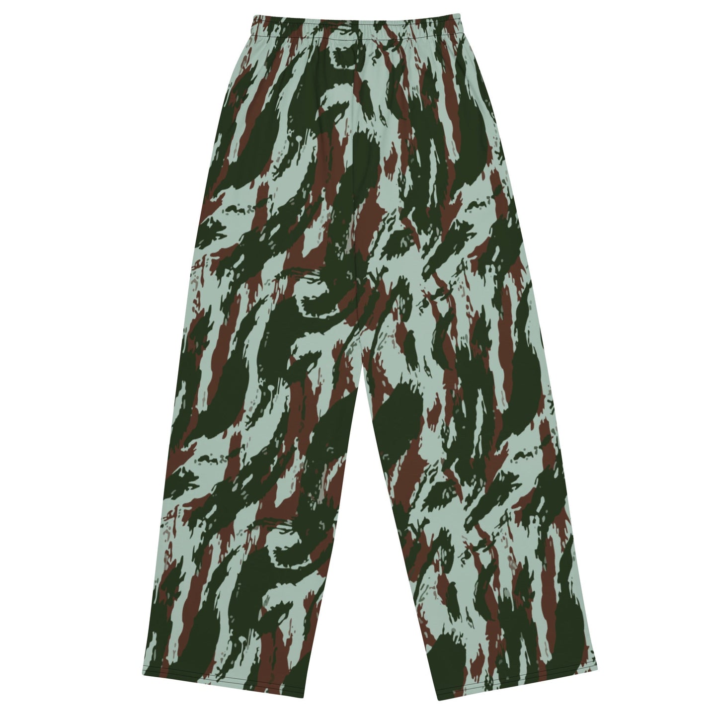Brazilian Lizard Vertical CAMO unisex wide-leg pants - Wide-leg Pants