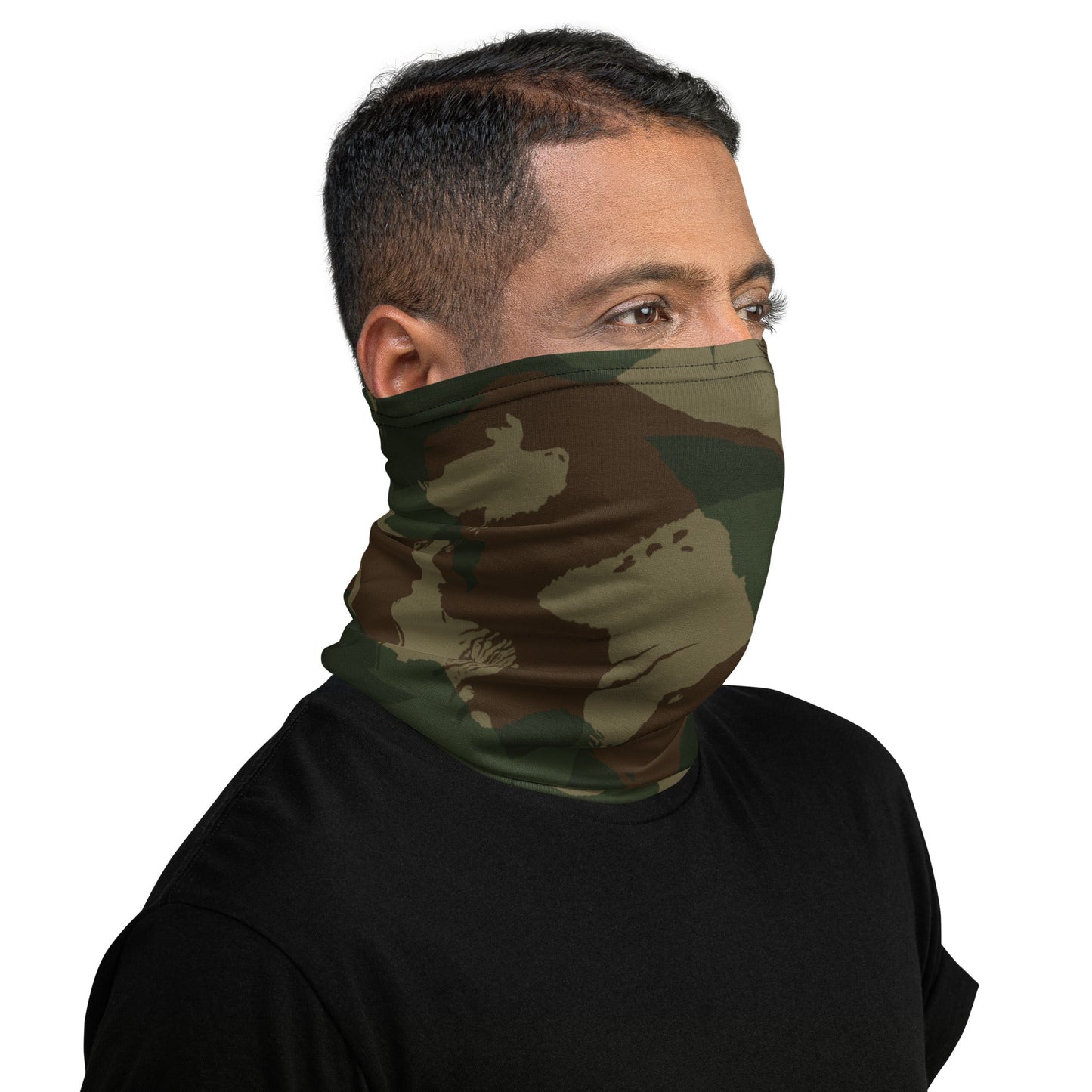 British 1959 Denison CAMO Neck Gaiter Gaiters