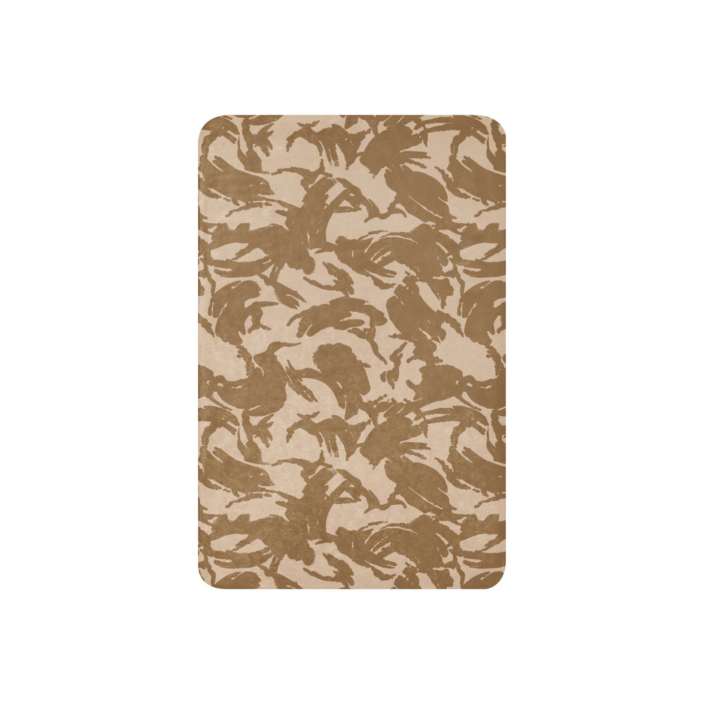 British DPM Desert CAMO Sherpa blanket - Blankets
