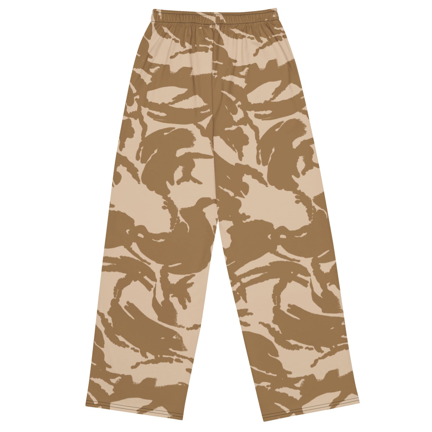British DPM Desert CAMO unisex wide leg pants Wide Pants