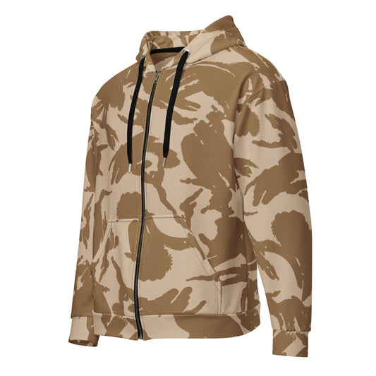 British DPM Desert CAMO Unisex zip hoodie Zip Hoodies