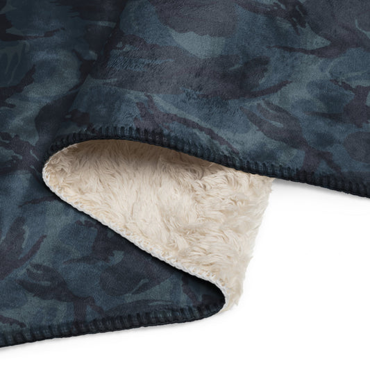 British DPM Night CAMO Sherpa blanket - Blankets