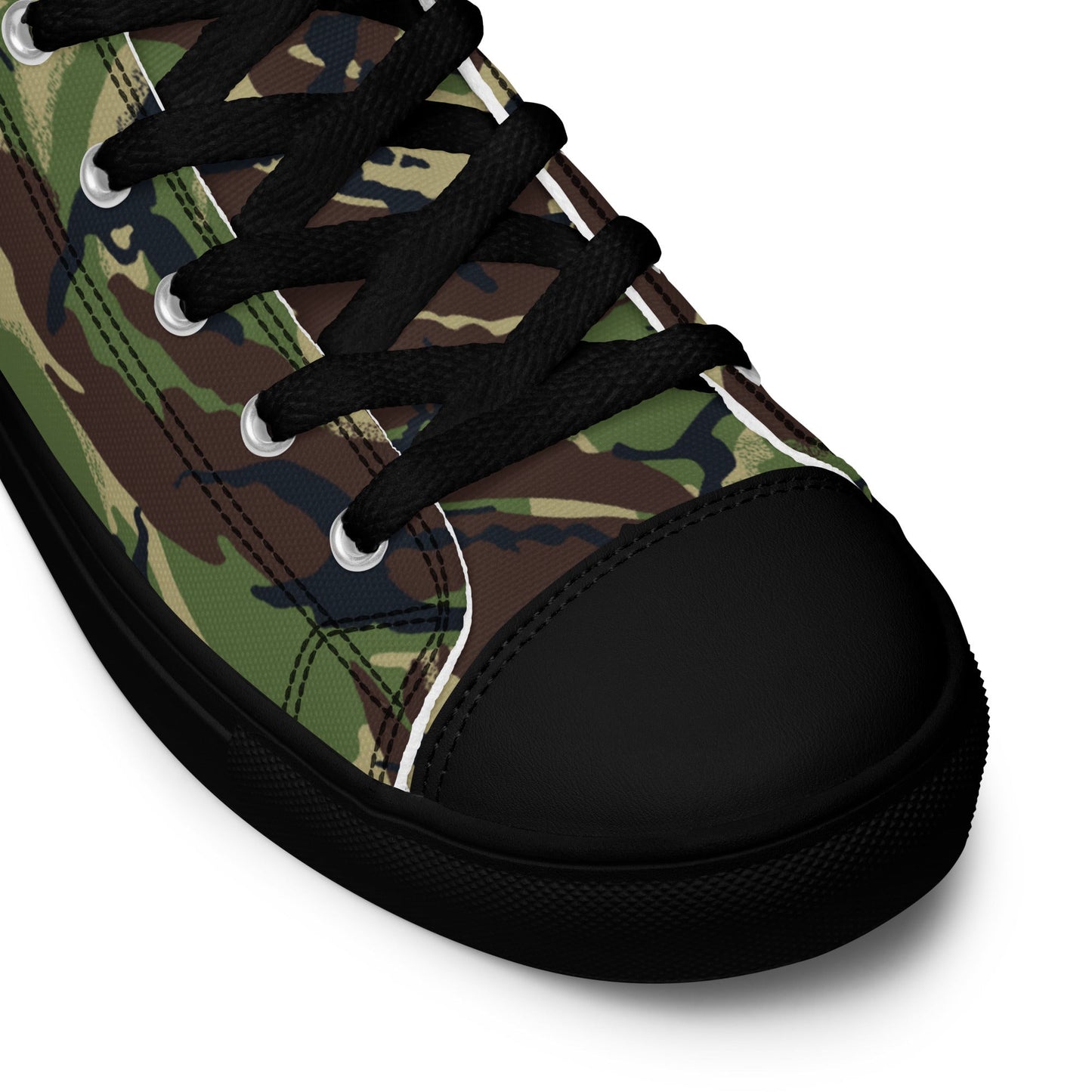 British DPM Woodland CAMO Mens High-Top Canvas Shoes