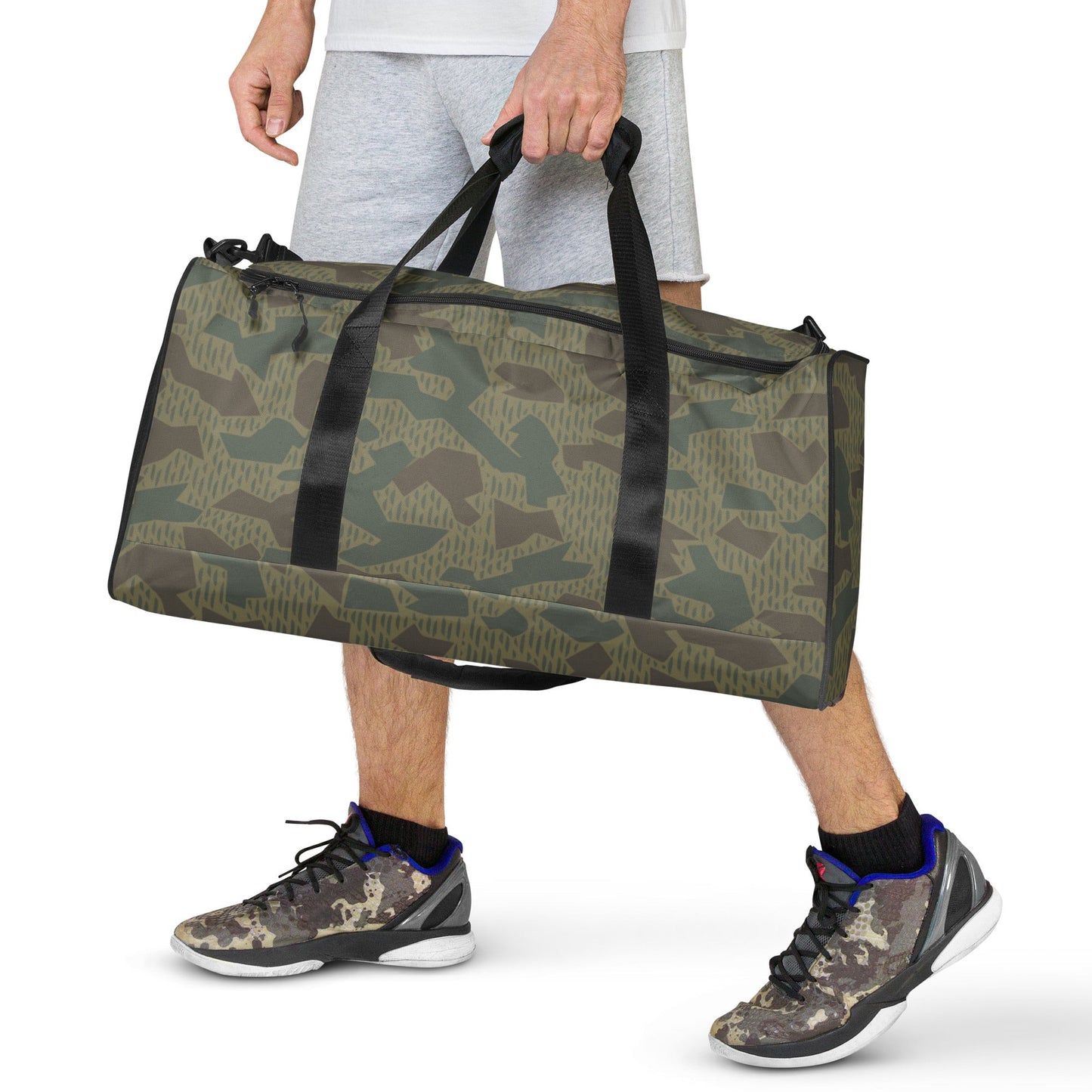 Bulgarian 1979 Splinter Airborne CAMO Duffle Bag