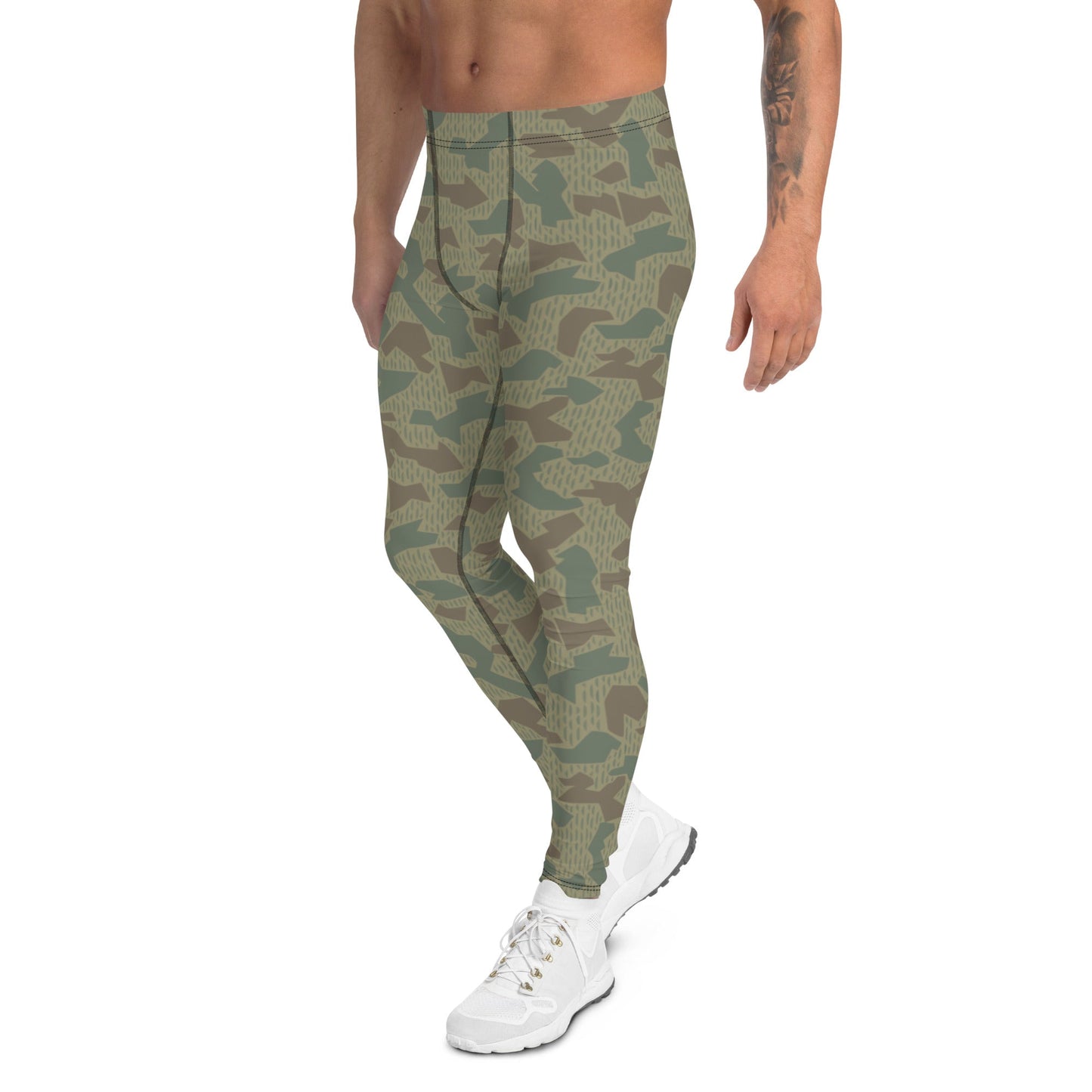 Bulgarian 1979 Splinter Airborne CAMO Mens Leggings
